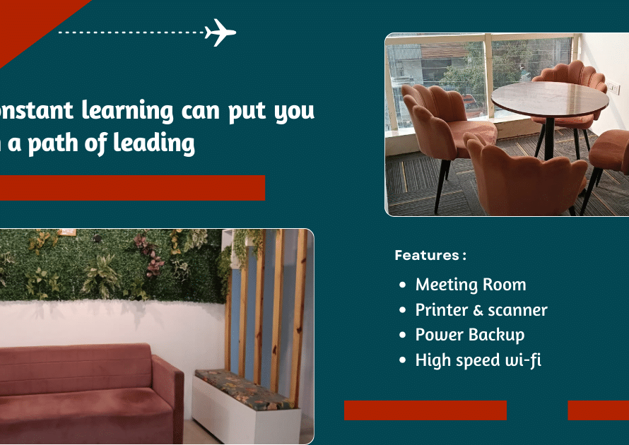 Constant learning can put you on a path of leading